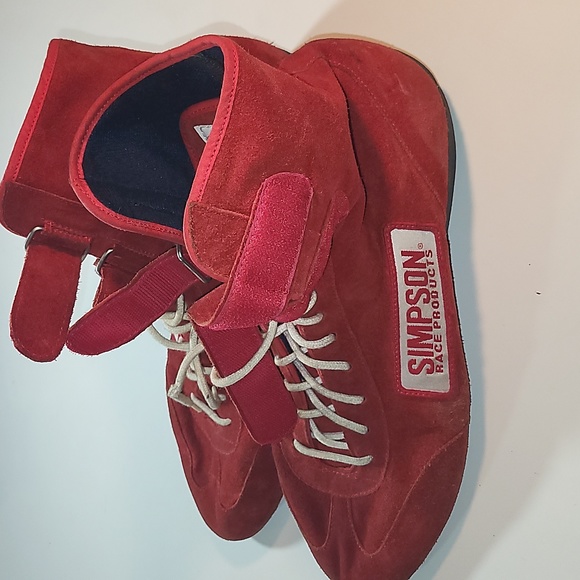 Red Simpson Race Product Shoes (10 1/2) - Picture 3 of 16